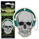 Ароматизатор для авто Aroma Car Cellulose Dia Los Muertos Headphones Skull (83277) 64514 фото