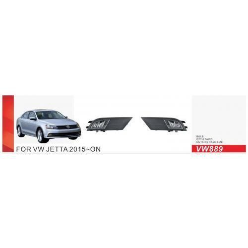 Протитуманні фари для Volkswagen Jetta VI 2010-2014 12V 55W з проводкою Комплект (VW-489) 81523 фото