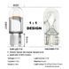 Автолампы светодиодные LED 12V T10 0.5W (Стекло Круглое) Белый Свет 1 шт 63469 фото 2
