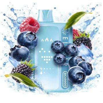 ЕІf Ваг ВС 45000 25ml Blue raz ice Блакитна малина лід 101180 фото