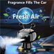 Ароматизатор автомобільний розумний Жучек Робот на панель LED-анімація та ефект пара Hilton 82464 фото 6