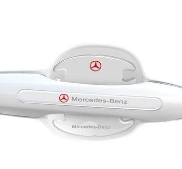 Комплект захисних плівок Нано під ручки авто (відбійник на дверях) Mercedes-Benz 8 шт 65707 фото