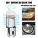 Автолампи світлодіодні LED 12V T10 0.5W (Скло Кругле) Червоне Світло 1 шт 63472 фото 5