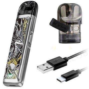 Многоразовая Pod-система Lost Vape Ursa NANO 800mAh 2.5 мл Skull&Roses 68423 фото