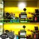 Bi-LED Фара додаткова Кругла 70x50 мм 10-80V W/Y P-71-40W 4 391 (Біле та Жовте Світло) 64830 фото 3