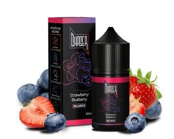 Chaser рідина 30 ml 50 mg Black Balance Strawberry Blueberry Полуниця Чорниця 66593 фото