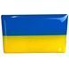 Наклейка Силиконовая Объемная Флаг Украины 45 x 30 мм 1 шт 43508 фото 1