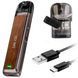 Многоразовая Pod-система Lost Vape Ursa NANO 800mAh 2.5 мл Gunmetal Walnut Wood 68425 фото