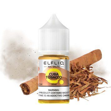 ЕІf Lіq жидкость 30 ml 50 mg Cuba Tabacco Кубинский Табак 73473 фото