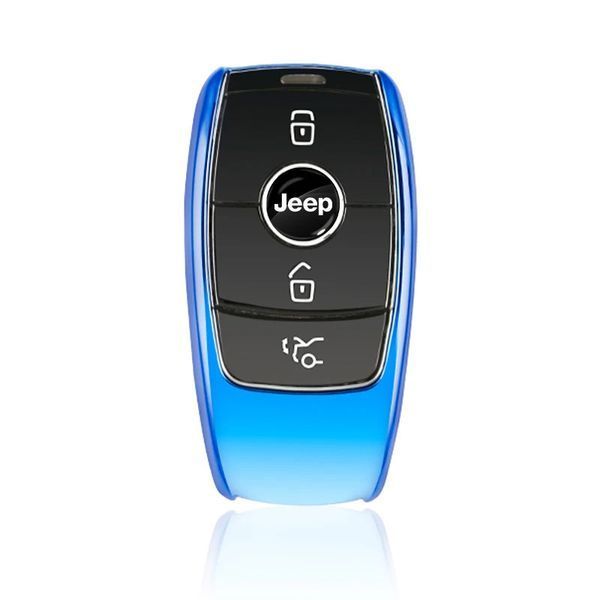 Наклейка з логотипом Jeep для автоключів d=15 мм Пластикова об'ємна (Завод) 89419 фото