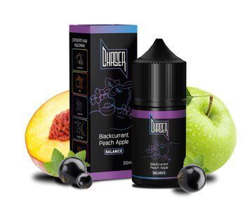 Chaser жидкость 30 ml 50 mg Black Balance Blackcurrant Peach Apple Черная смородина Персик Яблоко 66597 фото