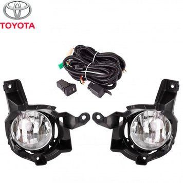 Протитуманні фари для Toyota Rav 4 2013-2015 H16 12V 19W з проводкою Комплект (TY-597) 48328 фото