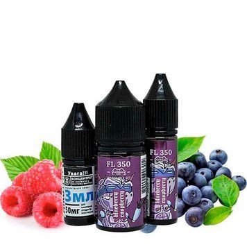 Рідина Самозаміс Flavorlab FL350 30ml Blueberry Raspberry Чорниця Малина 79644 фото