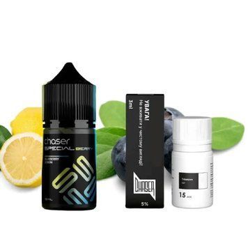 Жидкость Chaser Самозамес Special Berries 30ml Blueberry Lemon Черника Лимон 84823 фото