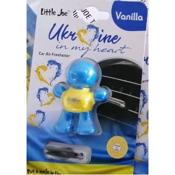 Ароматизатор на дефлектор Little Joe I LOVE UKRAINE Ваниль (LO260) 58208 фото