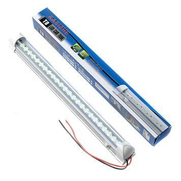 Подсветка салона с выключателем 12V T8 33,5 см двойная Белый свет 1 шт (3099) S4C_48598 фото
