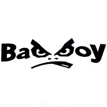 Наклейка на авто BADBOY 20x7 см Черная 79409 фото