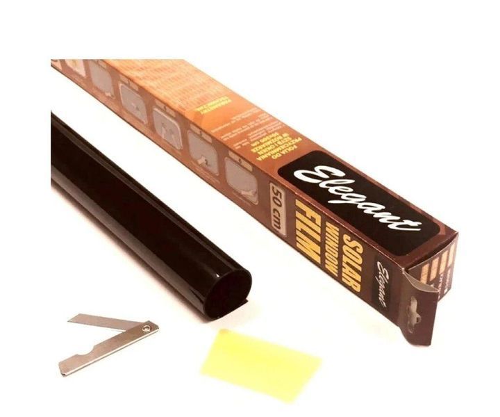 Пленка тонировочная Elegant SRC Dark Black 10% антицарапка 0.5x3 м (500251) 33933 фото