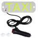 LED Табличка TAXI 12V Білий 19 x 6 см (З Прикурюванням) 82476 фото 1