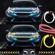 Підсвічування Капота Гнучка 12V LED Динамічна RGB 150 см (Бічне свічення) 83511 фото 6