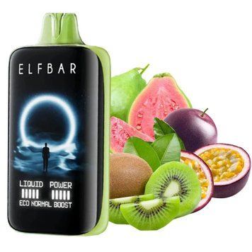 ЕІf Ваг mооnnіght 40000 Kiwi Passion Fruit Guava (Ківі Маракуя Гуава) 90432 фото
