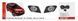 LED Протитуманні фари для Nissan X-Trail/Rogue 2014-16 H11-12V 55W з проводкою Комплект (NS-730) 81262 фото 2