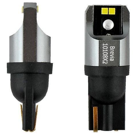 LED автолампа Brevia Power 12/24V T10 W5W 4x1616SMD 150Lm 6000K CANbus W2,1x9,5d 2 шт (10108X2) 10108X2 фото