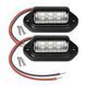 LED Подсветка Номера универсальная Thoc Auto 12/24V 6 LED 2 шт Черная (4382) 65463 фото 1