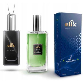 Ароматизатор повітря спрей Elix Anti-Tobacco + Картонний саше 50 мл 63510 фото