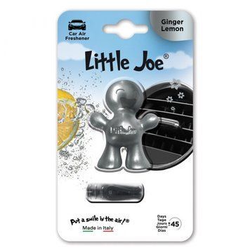Ароматизатор на дефлекторLittle Joe Spicy Ginger Lemon Імбир і Лимон Сірий 58321 фото