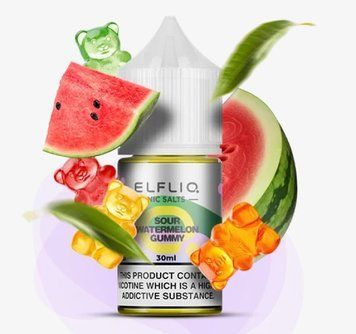 ЕІf Lіq Aroma 30 ml Sour Watermelon Gumm Кислый Арбуз Жвачка (Самозамес 3в1) 110880 фото