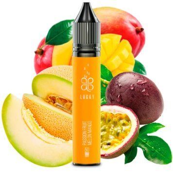 Lucky Piдина 30 ml 50 mg Passion Fruit Melon Mango Драконів Фрукт Диня Манго 86464 фото