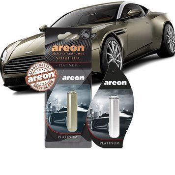 Ароматизатор повітря Areon Lux Sport Liquid 5 ml Platinum Оригінал (LX03-12270) 58266 фото