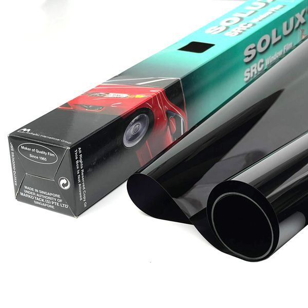 Тонировочная пленка Solux SRC Антицарапин Dark Black 10% 0,5x3м (PCG-10D) 33597 фото