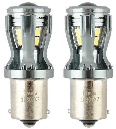 LED автолампа PowerPro 12/24V P21W 14x2835SMD 350Lm 6000K CANbus Оригінал BA15s 2 шт (10301X2) 10301X2 фото