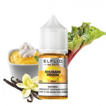 ЕІf Lіq Aroma 30 ml Rhubarb Snow Ванильное Мороженое (Самозамес 3в1) 110899 фото