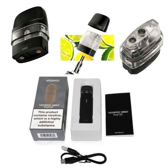 Багаторазова Pod-система Voopoo Vinci SE 900mAh 2ml Coffee Brown 67630 фото