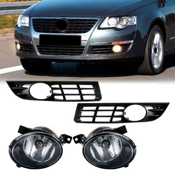 Протитуманні фари для Volkswagen Passtat B6 2005-2010 H11 12V 55W з проводкою Комплект (VW-0511) 54998 фото