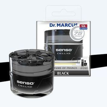 Ароматизатор повітря Банку із гелем Senso Deluxe - Black 23732 фото