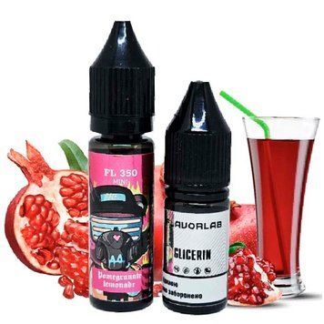 Жидкость Самозамес Flavorlab FL350 Mini 15ml Pomergranate Lemonade Гранатовый лимонад 79614 фото