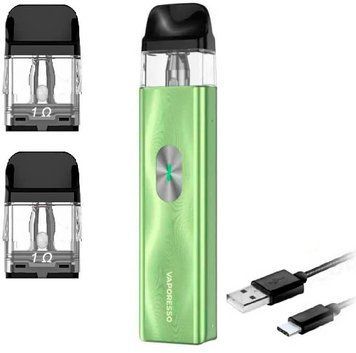 Бaraтopaзовий Haбip VP Xros 4 Mini 1000mAh 2 мл (Картриджів 1 ОМ 3 шт) Ice Green Зелений 80170 фото