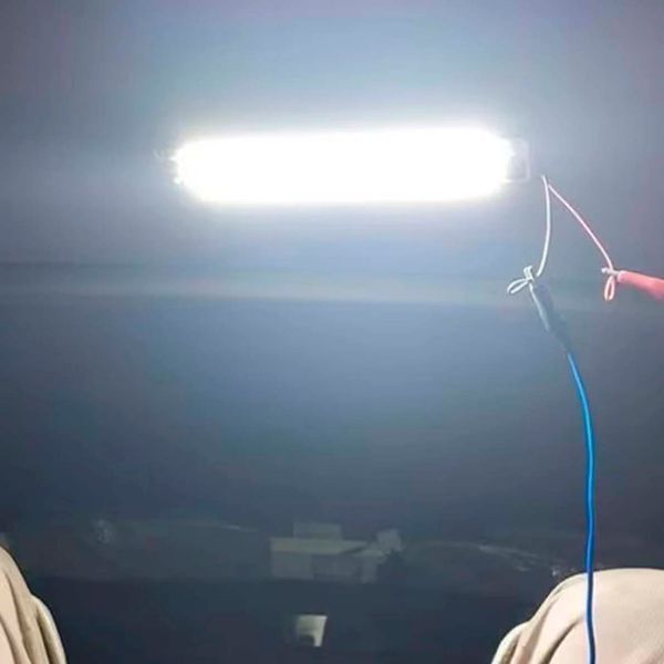 Подсветка салона 12-24 LED V 322 x 25 мм Белый свет (ST-78W) 68618 фото