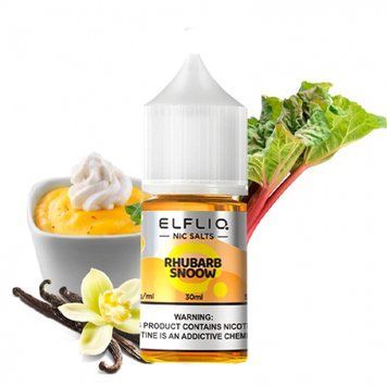 ЕІf Lіq рідина 30 ml 50 mg Rhubarb Snow Ванільне Морозиво 67868 фото
