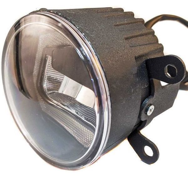 Протитуманні LED Фари круглі / Лінза з ДХО / D87мм / 12V / 6W / 6500K 2 шт 53781 фото