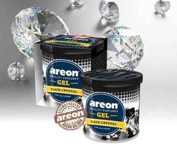 Ароматизатор повітря Areon Gel Can Black Crystal 58266 фото